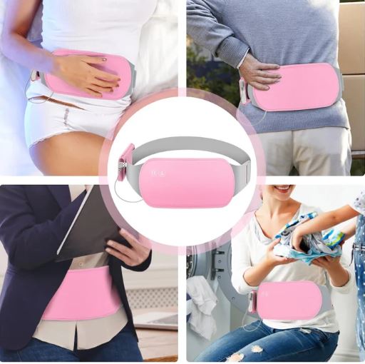 Cinturon calefactado para dolores menstruales y cólicos